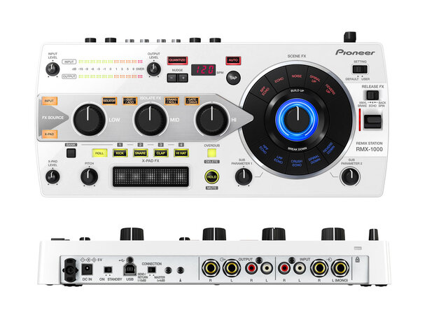 Pioneer RMX-1000-W Remix Station Hvit 